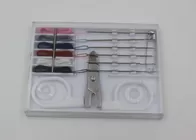 Disposable Hotel Mini Sewing Kit Accessories With Scissors / Pin / Neddle And Thread