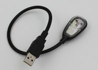 3 LED Flexible Book Light For Computer Gaming At Night , USB LED Desk Lamp