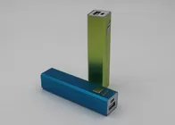 Colorful Rectangular Pocket USB Power Bank 2600mah Or Customized Capacity