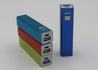 Colorful Rectangular Pocket USB Power Bank 2600mah Or Customized Capacity