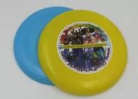 Dog Toy PP Plastic Frisbee For Promotion , Round Shaped 23cm Flying Disk