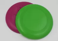 Dog Toy PP Plastic Frisbee For Promotion , Round Shaped 23cm Flying Disk