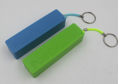 Plastic Keychain Portable USB Power Bank For Smartphones , Usb Battery Backup