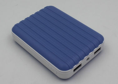 High Capacity Dual USB Power Bank 10800 mAh With LED Light Luggage Shaped