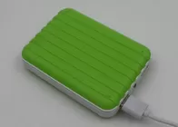 High Capacity Dual USB Power Bank 10800 mAh With LED Light Luggage Shaped