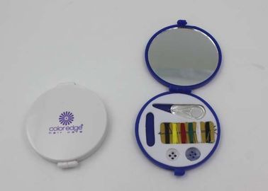 Custom Logo Travel Size Mini Sewing Kit  With Thread , Buttons , Needles , Pin