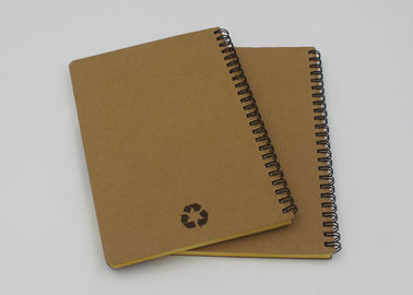 Handmade Brown Craft Cover Recycled Paper Notebook For Office Staff