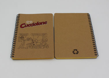 Handmade Brown Craft Cover Recycled Paper Notebook For Office Staff