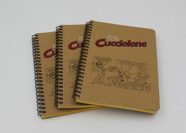 Handmade Brown Craft Cover Recycled Paper Notebook For Office Staff