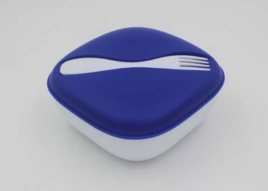 Biodegradable Microwave Plastic picnic Lunch Box Containers With Fork And Spoon