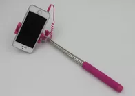 Mini Pocket Foldable Selfie Stick For Cell Phone With Rubber Handle 13.4cm Length