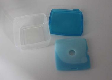 Square Waterproof Plastic Sandwich Box , Non Toxic Lunch Boxes For Work