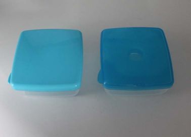 Square Waterproof Plastic Sandwich Box , Non Toxic Lunch Boxes For Work