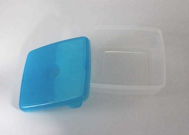 Square Waterproof Plastic Sandwich Box , Non Toxic Lunch Boxes For Work