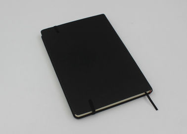 Custom A5 Size Recycled Paper Notebook with Embossed Logo Moleskine Style