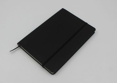 Custom A5 Size Recycled Paper Notebook with Embossed Logo Moleskine Style