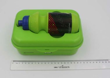 PP Plastic Lunch Boxes For Kids With Sport Water Bottle / BPA Free Lunch Containers