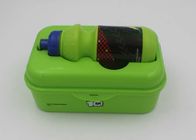 PP Plastic Lunch Boxes For Kids With Sport Water Bottle / BPA Free Lunch Containers
