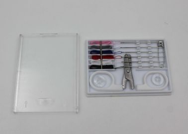 Disposable Hotel Mini Sewing Kit Accessories With Scissors / Pin / Neddle And Thread