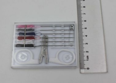 Disposable Hotel Mini Sewing Kit Accessories With Scissors / Pin / Neddle And Thread