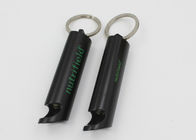 Metal Aluminum Automatic Bottle Opener Torch Keyring With 3 LED Light
