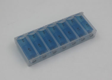 Travel Pill Case Organizer , Transparent Plastic Pill Box For Children