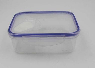 Dishwasher Safe Air Tight clear Plastic Lunch Boxes / Lunch Containers With Dividers