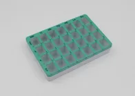 28 Compartments Colored Plastic Pill Box With Slide Lid / Daily Pill Organizer