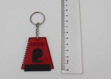 Micro PS Plastic Ice Scraper Keychain / Novelty Ice Scraper For Car