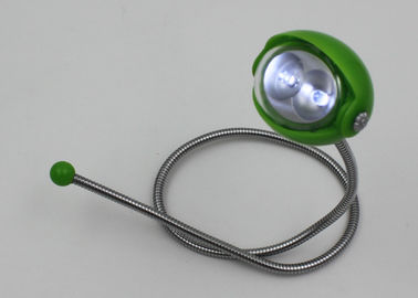 Modern Brightness LED Flexible Book Light , Kids LED Gooseneck Light