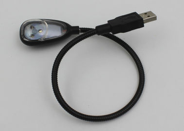 3 LED Flexible Book Light For Computer Gaming At Night , USB LED Desk Lamp