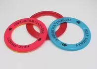 Custom Eco - Friendly Colorfull Flying Ring Hard Plastic Frisbee EN71 Approved