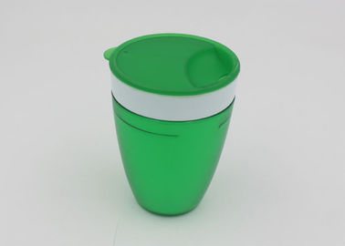 Multi-function Two Cups in One Multi-color Plastic Coffee Cup Water Cup with Lid for Outdoor