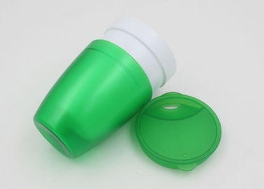 Multi-function Two Cups in One Multi-color Plastic Coffee Cup Water Cup with Lid for Outdoor