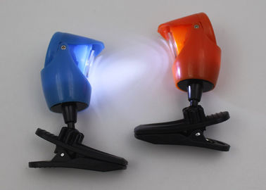 Bullet Shape LED Book Light with Clip , LED Flexible Book Light for Reading